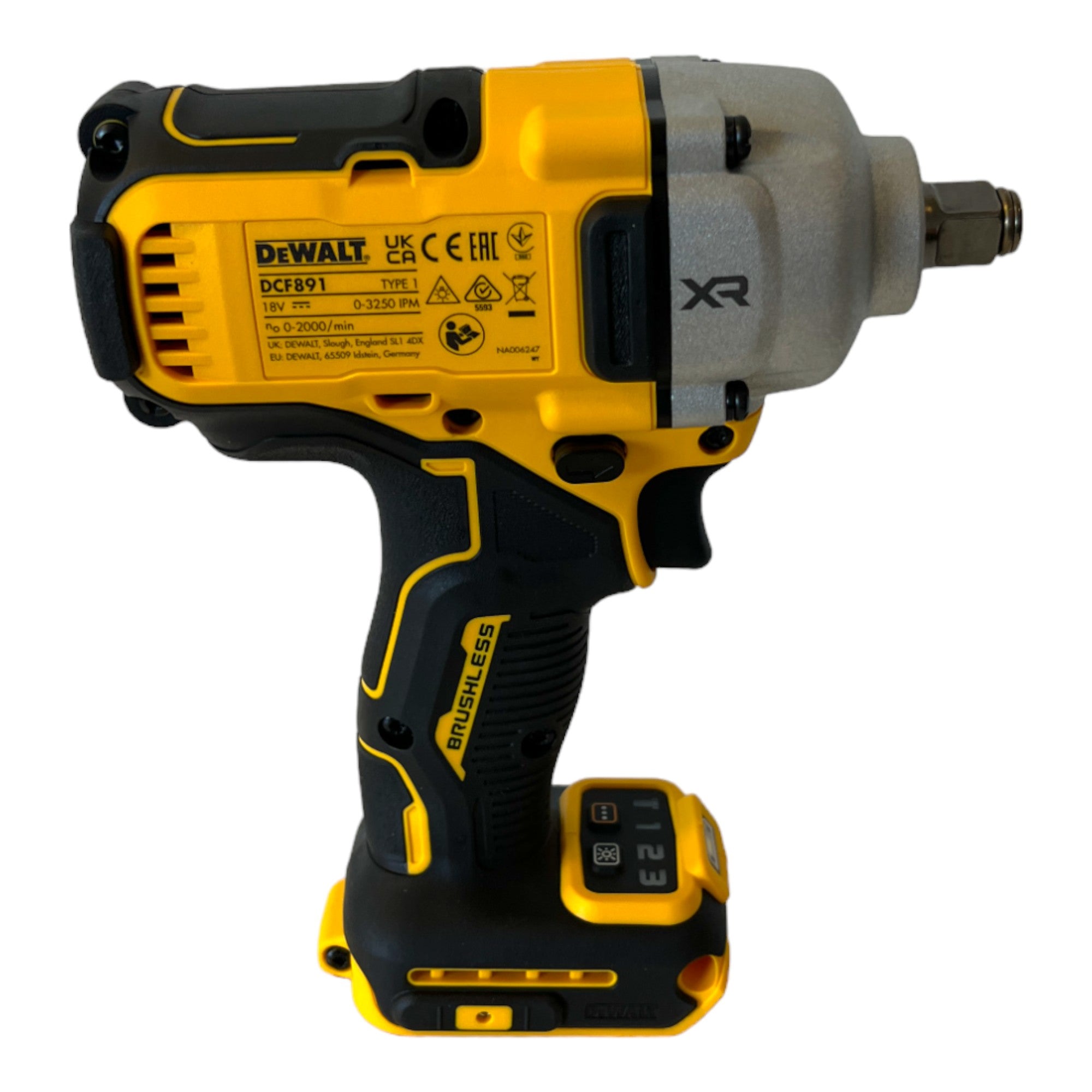 DeWalt DCF 891 E2 Akku Schlagschrauber 18 V 1084 Nm 1 2 Brushless 2x Powerstack Akku 1 7 Ah Ladegeraet 4 - toolbrothers