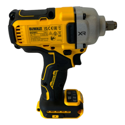 DeWalt DCF 891 N akumulatorowy klucz udarowy 18 V 1084 Nm 1/2" bezszczotkowy + 1x akumulator 2,0 Ah - bez ładowarki