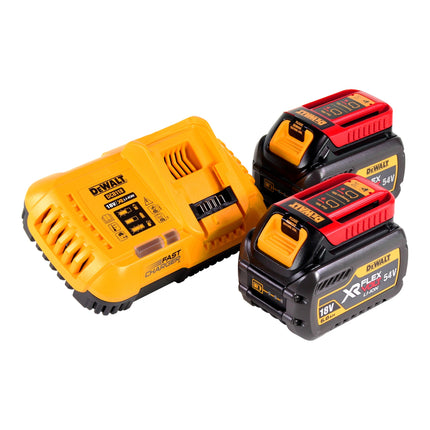 Akumulatorowa szlifierka kątowa DeWalt DCG 460 T2 54 V 230 mm + 2x akumulator 6,0 Ah + ładowarka