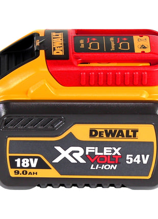 Amoladora angular a batería DeWalt DCG 460 N 54 V 230 mm + 1x batería 9,0 Ah - sin cargador