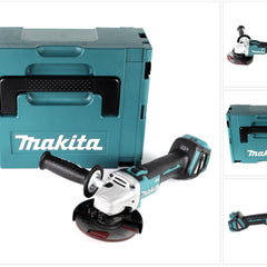 Makita DGA 511 ZJ Akku Winkelschleifer 18 V 125 mm Brushless Makpac ohne Akku ohne Ladegeraet 0 - toolbrothers