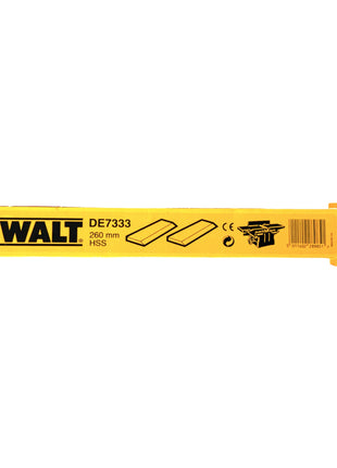 DeWalt 2x DE 7333 Nóż strugarski HSS 260 mm (4 szt.) do D27300