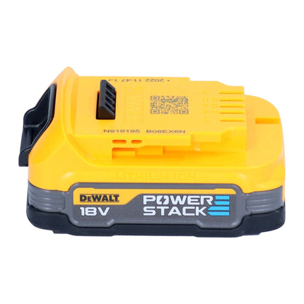 Akumulatorowy klucz udarowy DeWalt DCF 961 NT 18 V 1632 Nm 1/2" bezszczotkowy + 1x akumulator Powerstack 1,7 Ah + TSTAK - bez ładowarki