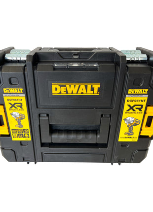 Akumulatorowy klucz udarowy DeWalt DCF 961 E1T 18 V 1632 Nm 1/2" bezszczotkowy + 1x akumulator Powerstack 1,7 Ah + ładowarka + TSTAK