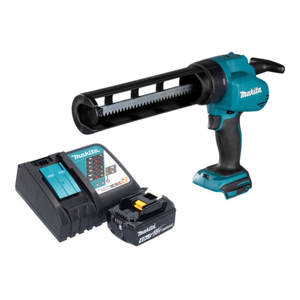 Makita DCG 180 RM1 akumulatorowy pistolet na kartusze 18 V + 1x akumulator 4,0 Ah + ładowarka