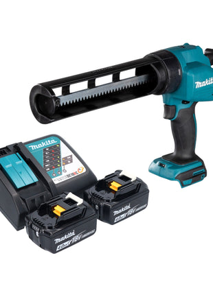 Akumulatorowy pistolet na kartusze Makita DCG 180 RM 18 V + 2x akumulator 4,0 Ah + ładowarka