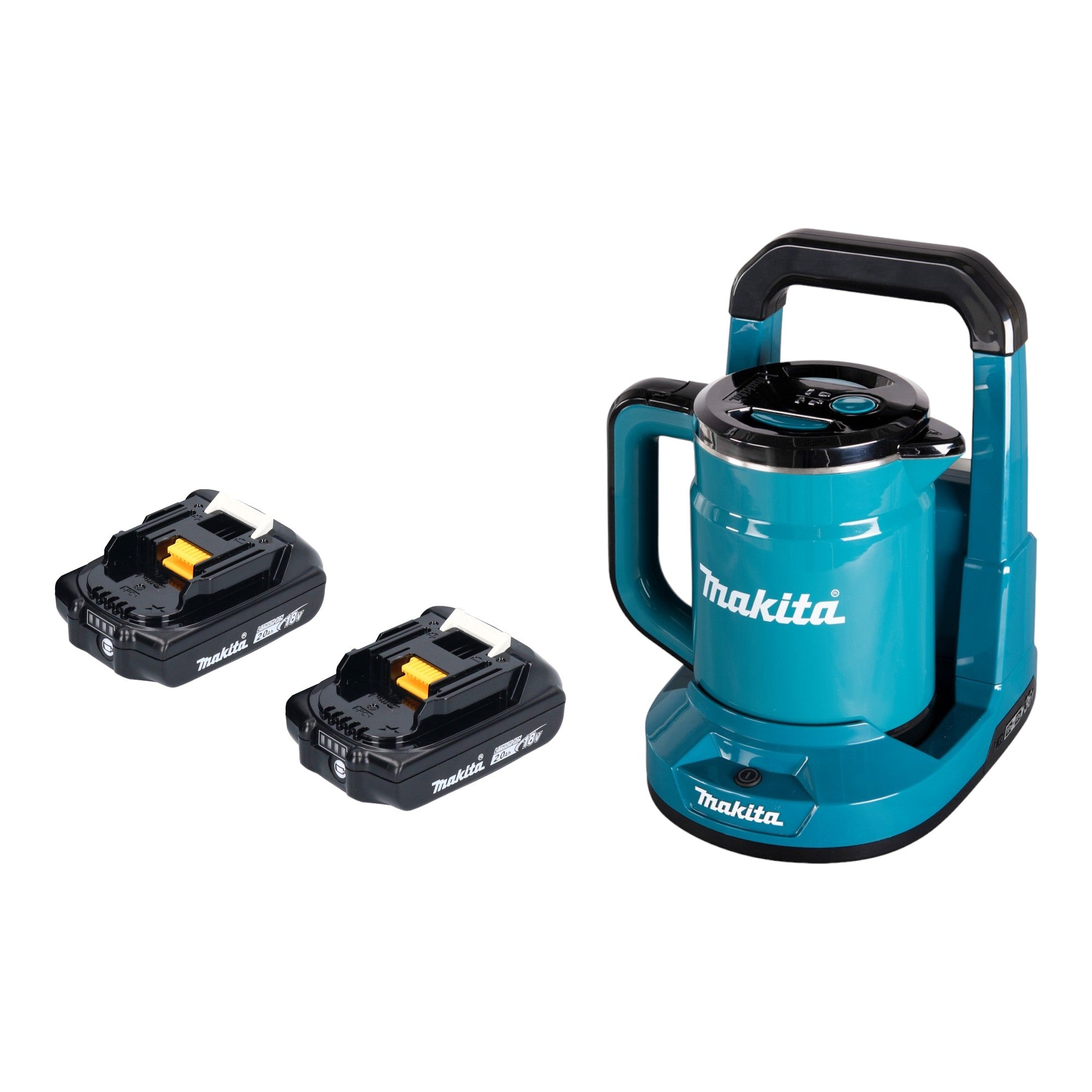 Makita DKT 360 A2 Akku Wasserkocher 36 V 2x 18 V 0 8 L 2x Akku 2 0 Ah ohne Ladegeraet 0 - toolbrothers