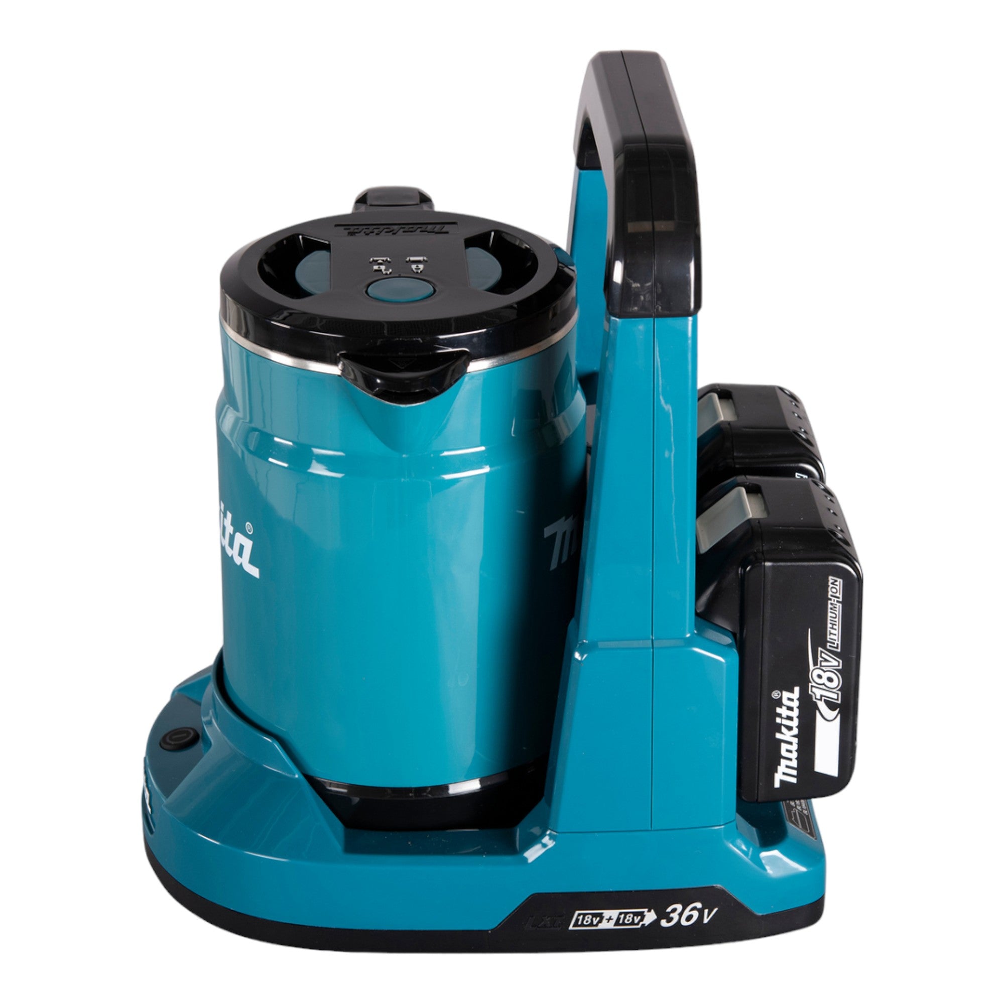 Makita DKT 360 PG2 Akku Wasserkocher 36 V 2x 18 V 0 8 L 2x Akku 6 0 Ah Doppelladegeraet 2 - toolbrothers