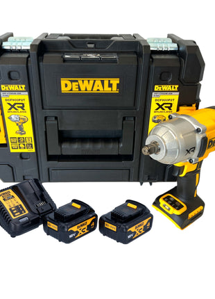 Clé à chocs sans fil DeWalt DCF 900 M2T 18 V 1396 Nm 1/2" + 2x batteries 4,0 Ah + chargeur + TSTAK