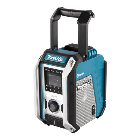 Makita DMR 114 akumulatorowy radiotelefon budowlany 12 / 14,4 / 18 V AM / FM / Bluetooth IP 65