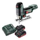 Wyrzynarka akumulatorowa Metabo ST 18 LT 130 BL 18 V 130 mm bezszczotkowa + 2x akumulator LiHD 4,0 Ah + ładowarka