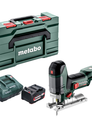 Metabo ST 18 LT 130 BL Akku Stichsäge 18 V 130 mm Brushless + 1x Akku 4,0 Ah + Ladegerät + Metabox