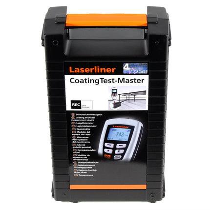 Laserliner CoatingTest-Master Schichtdickemessgerät zum Ermitteln von nicht-metallischen Schichten auf Metalluntergründen im Koffer ( 082.150A ) - Toolbrothers