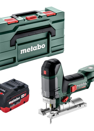 Metabo ST 18 LT 130 BL Akku Stichsäge 18 V 130 mm Brushless + 1x LiHD Akku 5,5 Ah + Metabox - ohne Ladegerät