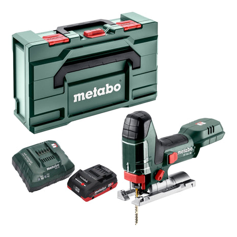 Metabo ST 18 L 90 Akku Stichsäge 18 V 90 mm + 1x LiHD Akku 4,0 Ah + Ladegerät + Metabox