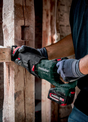 Metabo SSEP 18 LT Akku Säbelsäge 18 V 32 mm + 1x LiHD Akku 4,0 Ah + Metabox - ohne Ladegerät