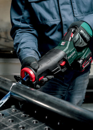 Metabo SSEP 18 LT Akku Säbelsäge 18 V 32 mm + 1x LiHD Akku 5,5 Ah + Metabox - ohne Ladegerät