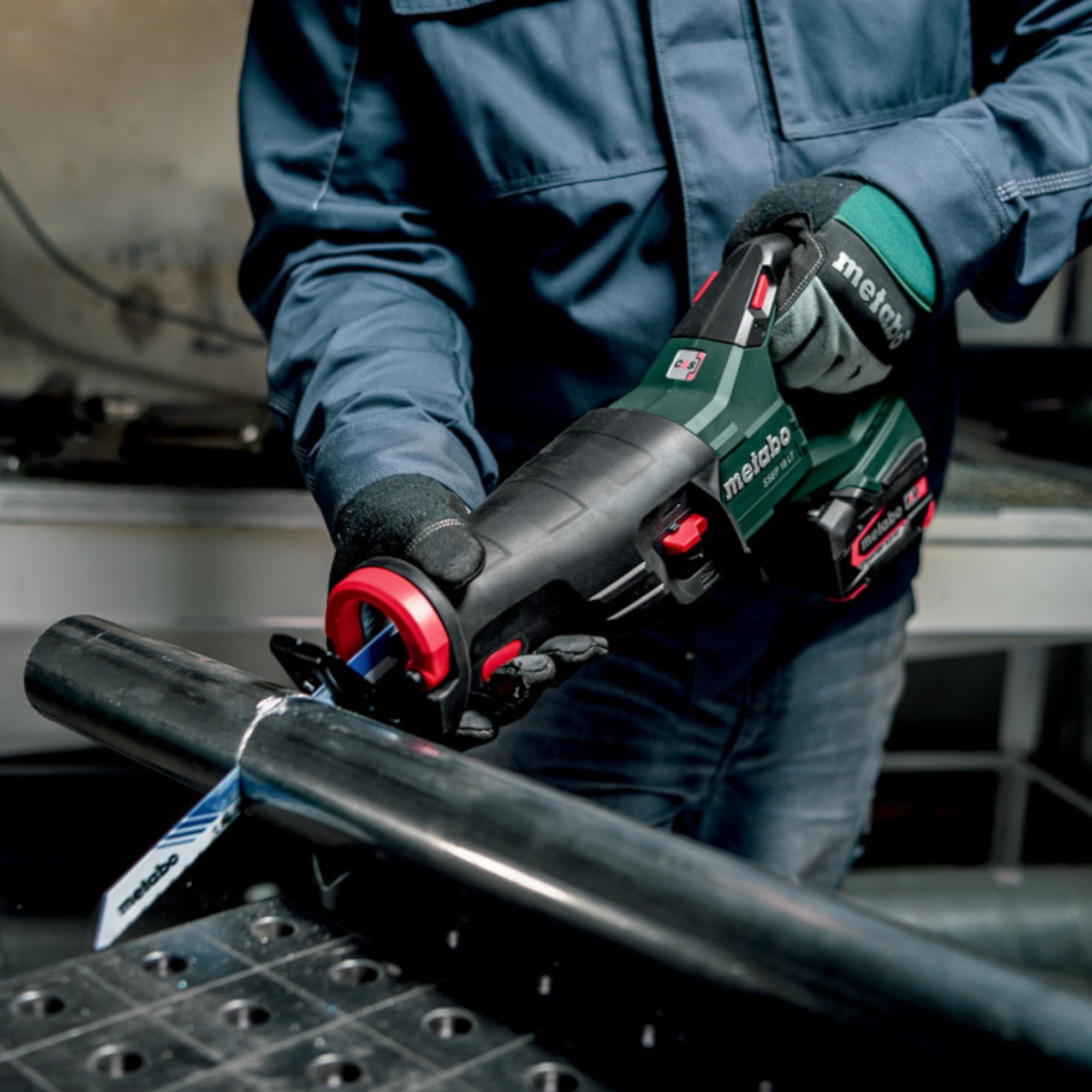 Metabo SSEP 18 LT Akku Saebelsaege 18 V 32 mm 1x LiHD Akku 10 0 Ah Metabox ohne Ladegeraet 4 - toolbrothers