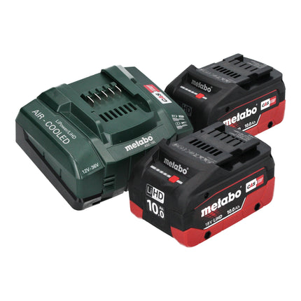 Akumulatorowa pilarka szablasta Metabo SSEP 18 LT 18 V 32 mm + 2x akumulator LiHD 10,0 Ah + ładowarka + Metabox