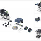 Festool KSC 60 EB-Basic KAPEX akumulatorowa piła poprzeczna 18 V / 36 V 216 mm bezszczotkowa + 2x akumulator 5,0 Ah - bez ładowarki