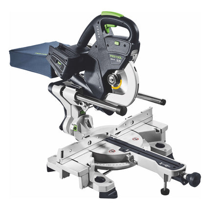 Festool KSC 60 EB-Basic KAPEX akumulatorowa piła poprzeczna 18 V / 36 V 216 mm bezszczotkowa + 2x akumulator 5,0 Ah + podwójna ładowarka