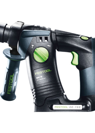 Akumulatorowa wiertarko-wkrętarka udarowa Festool BHC 18-Basic 18 V 1,8 J SDS Plus Brushless + 1x akumulator 4,0 Ah + szybka ładowarka + systainer