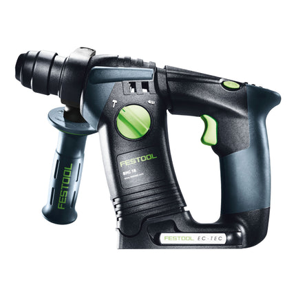 Akumulatorowa wiertarko-wkrętarka udarowa Festool BHC 18-Basic 18 V 1,8 J SDS Plus Brushless + 2x akumulator 5,0 Ah + szybka ładowarka + systainer
