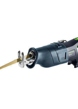 Festool RSC 18 EB-Basic akumulatorowa pilarka szablasta 18 V bezszczotkowa + 2x akumulator 5,0 Ah + szybka ładowarka + systainer