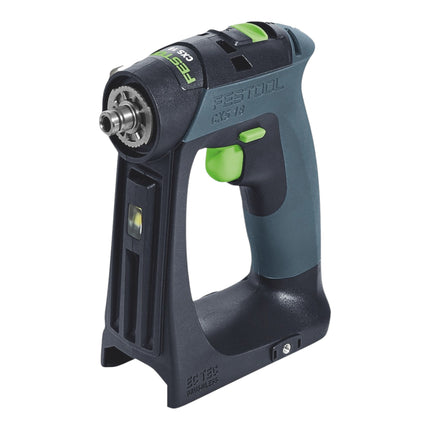 Festool CXS 18-Basic-Set akumulatorowa wiertarko-wkrętarka 18 V 40 Nm bezszczotkowa + 1x akumulator 5,0 Ah + szybka ładowarka + systainer