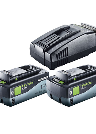 Festool TXS 18-Juego básico taladro atornillador inalámbrico 18 V 40 Nm sin escobillas + 2 baterías 8,0 Ah + cargador rápido + systainer