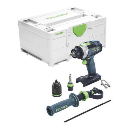 Festool TPC 18/4 I-Basic akumulatorowa wiertarko-wkrętarka udarowa 18 V 75 Nm + 2x akumulator 5,0 Ah + szybka ładowarka + systainer
