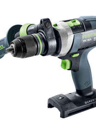 Festool TPC 18/4 I-Basic taladro percutor a batería 18 V 75 Nm + 2x baterías 8,0 Ah + cargador rápido + systainer