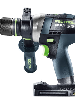 Festool TDC 18/4 I-Basic taladro atornillador a batería 18 V 75 Nm sin escobillas + 2 baterías 5,0 Ah + cargador rápido + systainer