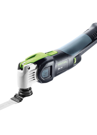 Festool VECTURO OSC 18 E-Basic Set akumulatorowe narzędzie oscylacyjne 18 V Starlock Max Brushless + 1x akumulator 4,0 Ah + szybka ładowarka + systainer