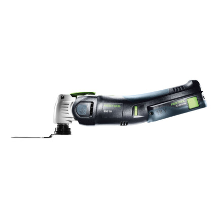 Festool VECTURO OSC 18 E-Basic Set akumulatorowe narzędzie oscylacyjne 18 V Starlock Max Brushless + 2x akumulator 5,0 Ah + szybka ładowarka + systainer