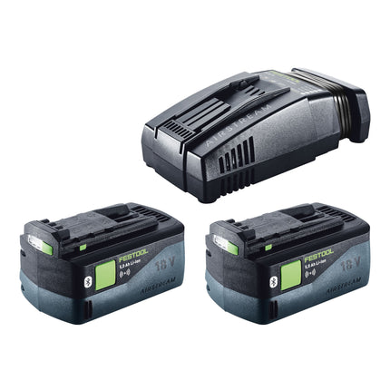 Festool VECTURO OSC 18 E-Basic Set akumulatorowe narzędzie oscylacyjne 18 V Starlock Max Brushless + 2x akumulator 5,0 Ah + szybka ładowarka + systainer