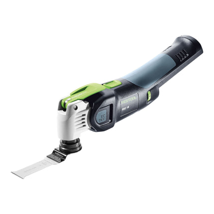 Akumulatorowe narzędzie oscylacyjne Festool VECTURO OSC 18 Basic Set 18 V Starlock Max Brushless + 2x akumulator 8,0 Ah + szybka ładowarka + ładowarka sieciowa
