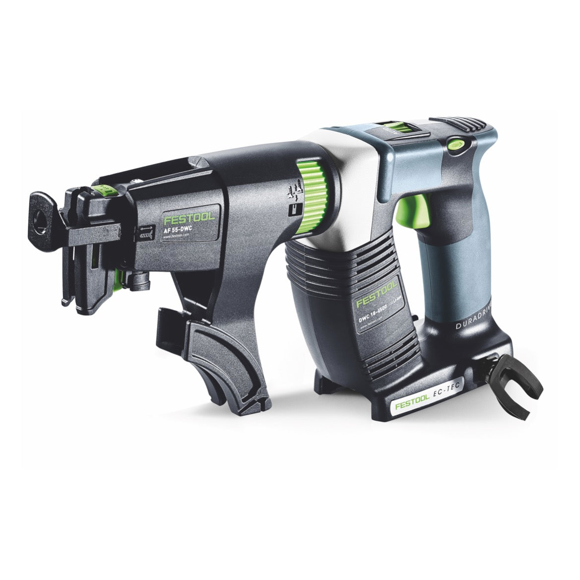 Festool DURADRIVE DWC 18 4500 Basic Akku Bauschrauber 18 V 14 Nm Brushless 2x Akku 5 0 Ah Schnellladegeraet Systainer 2 - toolbrothers
