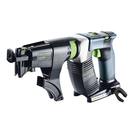 Festool DURADRIVE DWC 18-2500 Basic akumulatorowa wkrętarka budowlana 18 V 18 Nm bezszczotkowa + 2x akumulator 5,0 Ah + szybka ładowarka + systainer