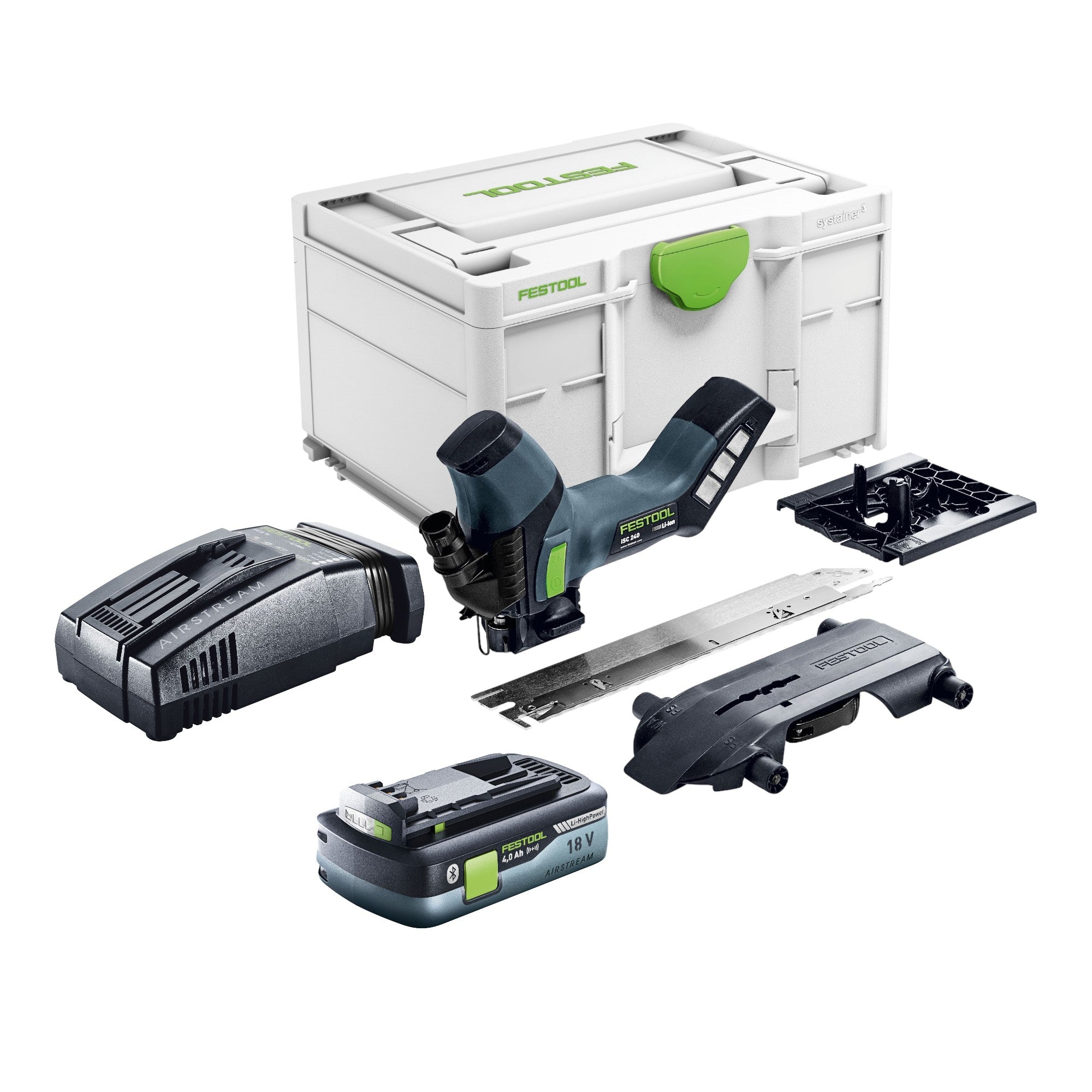 Festool ISC 240 EB Basic Akku Daemmstoffsaege 18 V 240 mm 1x Akku 4 0 Ah Schnellladegeraet Systainer 0 - toolbrothers