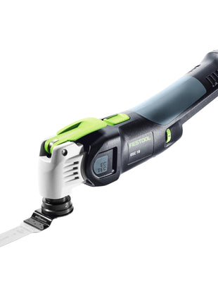 Festool VECTURO OSC 18 E-Basic akumulatorowe narzędzie oscylacyjne 18 V Starlock Max Brushless + 1x akumulator 4,0 Ah + szybka ładowarka + systainer