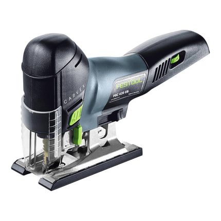 Festool CARVEX PSC 420 Basic akumulatorowa wyrzynarka wahadłowa 18 V 120 mm bezszczotkowa + 1x akumulator 8,0 Ah + szybka ładowarka + Systainer