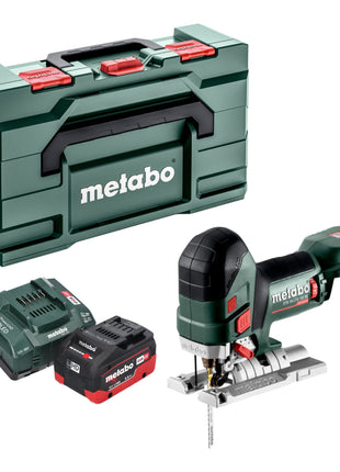 Metabo STA 18 LTX 150 BL Akku Stichsäge 18 V 150 mm Brushless + 1x LiHD Akku 5,5 Ah + Ladegerät + Metabox