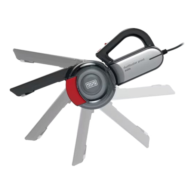 Odkurzacz samochodowy Black and Decker PV1200AV Dustbuster Pivot do gniazd samochodowych 12 V