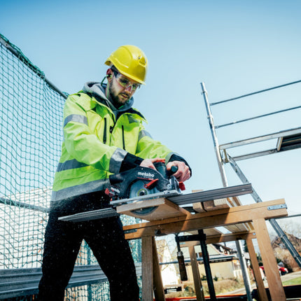 Akumulatorowa pilarka tarczowa Metabo KS 18 LTX 57 BL 18 V 57 mm + 1x akumulator LiHD 5,5 Ah + ładowarka + metabox