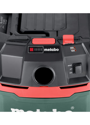 Metabo AS 36 18 L 20 PC bezprzewodowy odkurzacz do pracy na mokro/sucho 36 V ( 2x 18 V ) 20 L + 2x akumulator LiHD 5,5 Ah - bez ładowarki