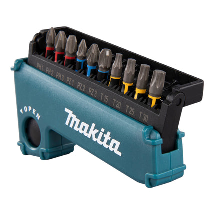 Zestaw bitów skrętnych Makita Impact Premier ( E-03567 ) 11 sztuk 1/4" do kluczy udarowych DTD 171 / 172