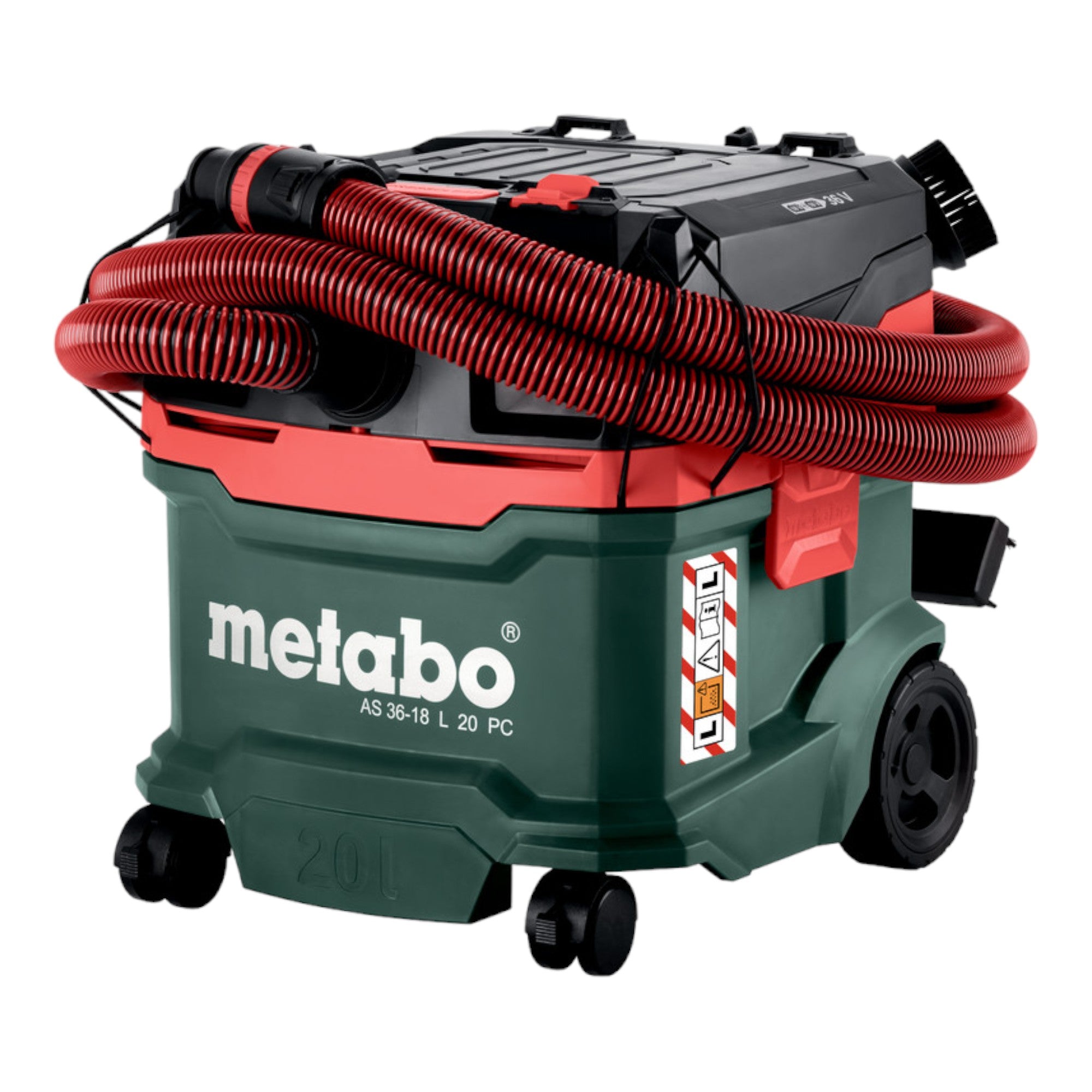 Metabo AS 36 18 L 20 PC Akku Nass Trocken Sauger 36 V 2x 18 V 20 L 2x LiHD Akku 8 0 Ah ohne Ladegeraet 1 - toolbrothers