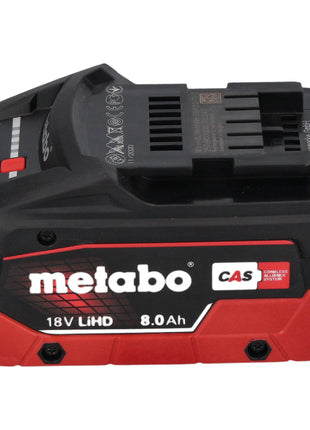 Metabo AS 36 18 L 20 PC bezprzewodowy odkurzacz do pracy na mokro/sucho 36 V ( 2x 18 V ) 20 L + 2x akumulator LiHD 8,0 Ah - bez ładowarki