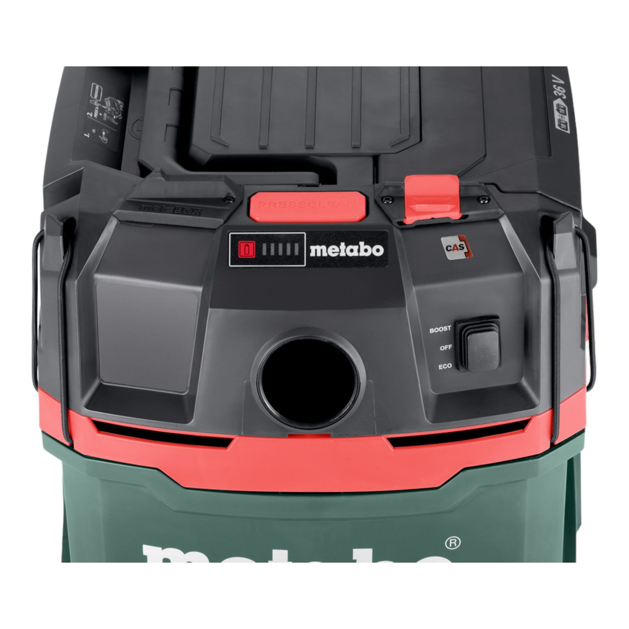 Metabo AS 36 18 L 20 PC Akku Nass Trocken Sauger 36 V 2x 18 V 20 L 2x LiHD Akku 10 0 Ah ohne Ladegeraet 4 - toolbrothers